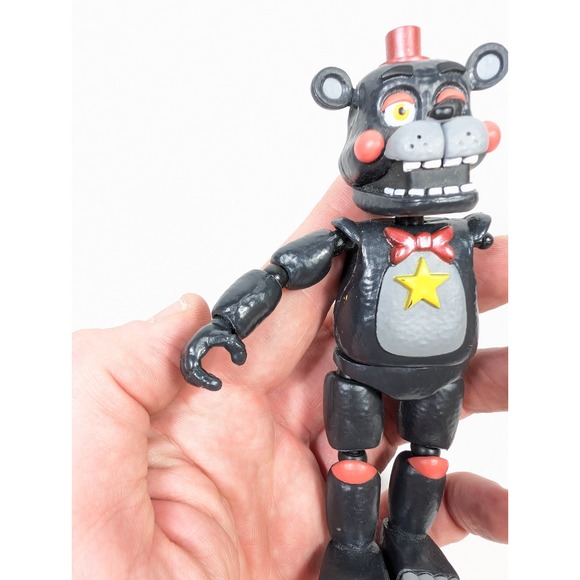 Five Nights at Freddys Lefty Action Figure INCOMPLETE Pizzeria Simulator 5" - Picture 5 of 7